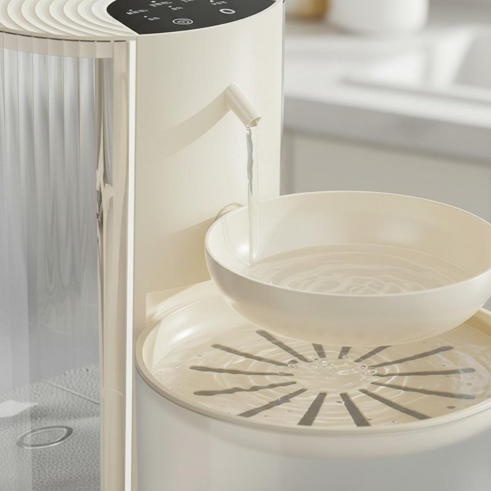 Clean Water Separator Dispenser Quiet 3L Feline Water Dispenser Included