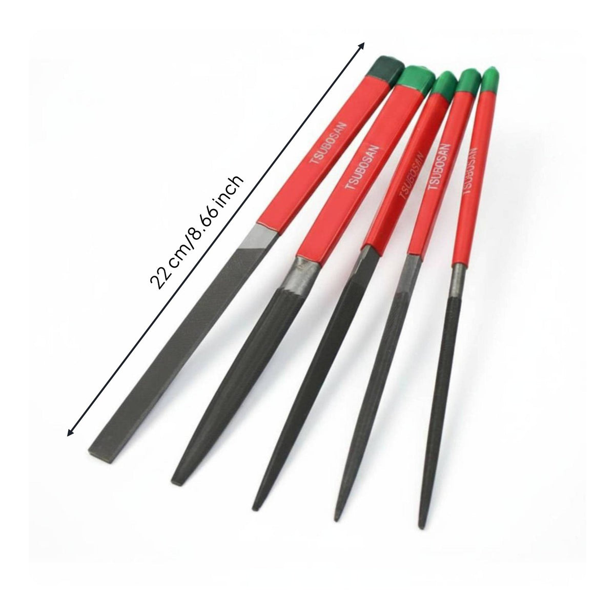 5 Pieces Luthier Rasp Set Japanese Import Music Tool Steel for Instrument Making