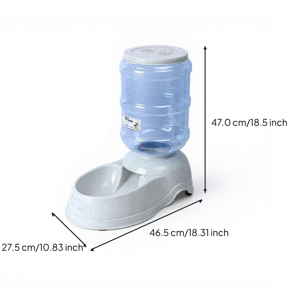 Large auto pet water dispenser