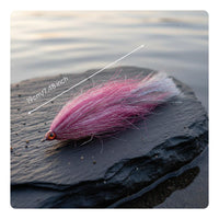 Pike Streamer Fly Hand-Tied Barracuda Fly Lure Highly Reflective