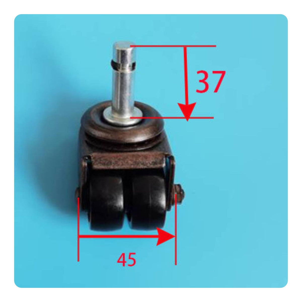 Upright Piano Caster Wheel Retro Design Antique Piano Caster Wheel Instrument Hardware Heavy Duty for Replacement