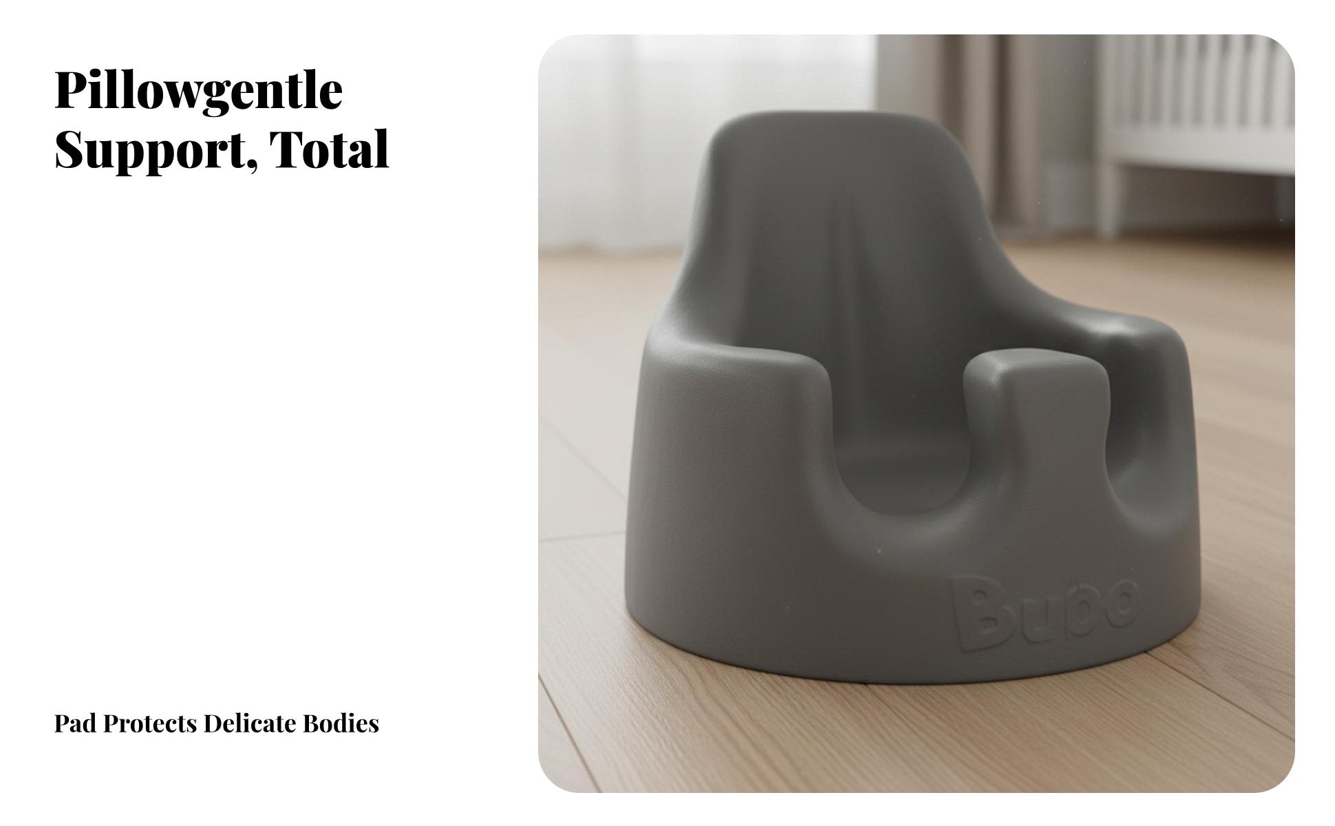 Molded Floor Seat Portable 2-in-1 Booster and Floor Seat Eron-the-travelnomic Design