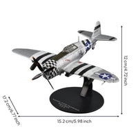 Display Plane Model Painted Feature Metal Airplane Model Realistic Details