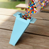 5 Pieces Bead Funnel Scoop Easy Pour Bead Filling Portable