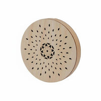 Rain Sound Drum Relaxing Tones Stream Sound Creator Natural Wood for Meditators