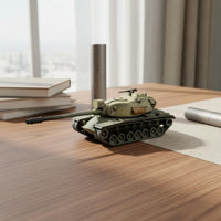 M103a2 Heavy Tank Model Movable Turret 1/144 Scale M103A2 Tank Model 3D Printed Cold Conflict US Armored Vehicle for Enthusiasts