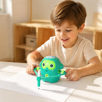 Scan and Draw Robot Learn While Playing Educational Drawing Machine AI Enabled