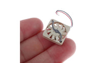 Miniature Square Fan Two-Wire Square Cooling Fan Stable Performance