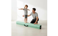 Foldable Balance Beam Shock Absorbing Soft Practice Beam Non-Slip Base for Kids, Gymnasts, Home, Gym