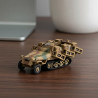 1/144 Scale Armored Vehicle Miniature Ready to Display German King Tiger Armored
