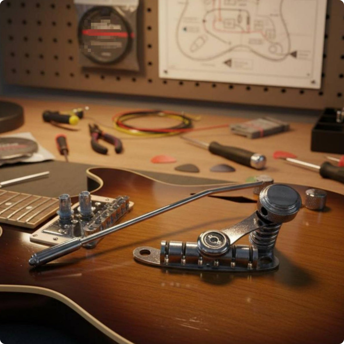 Tremolo Bridge Easy Installation Guitar Bridge Kit
