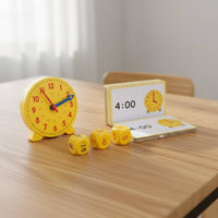 Time Learning Kit Hands-On Activity Telling Time Game Early Math Skills