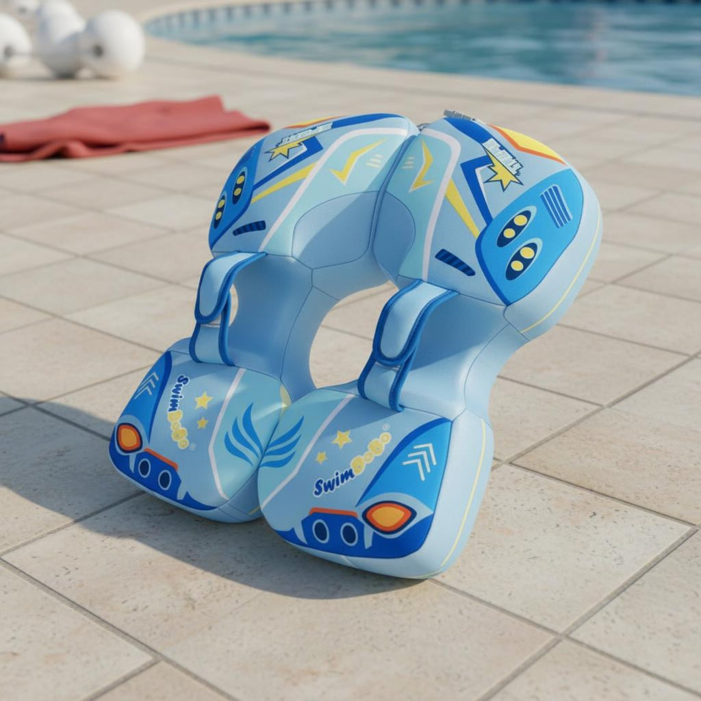 Baby Armpit Swim Buoy No Inflation Needed Anti-Tip Baby Swim Device Easy to Wear