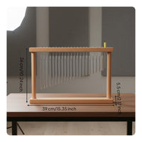 20 Tone Bar Chimes Crisp Sound Tabletop Chime Tree Long Sustain for Music Class