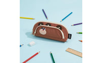 Large Capacity Writing Utensil Case Portable Cute Creature Stationery Case