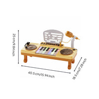 Music Audio Controller Board Early Learning DJ Music Keyboard Educational