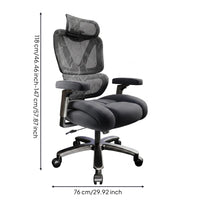 Ergonomic Mesh Office Chair Sturdy-Duty High Spine Mesh Chair 4D Armrests