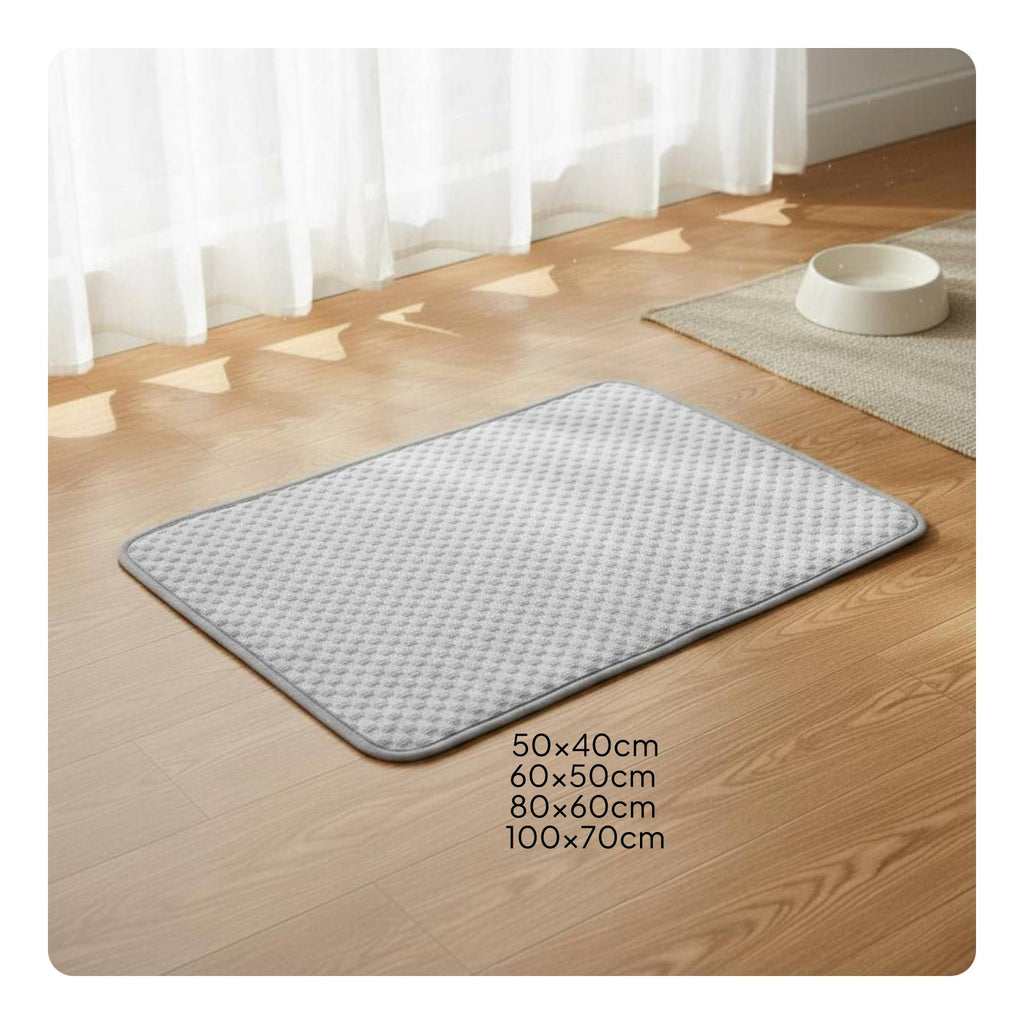 Pet Cooling Mat Ice Silk Surface Dog Cooling Mat Washable
