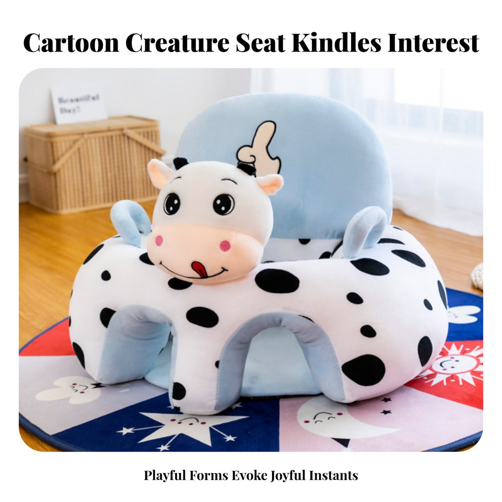 Inflatable Sitting Trainer Portable Infant Floor Chair hands-free for Home, Babies