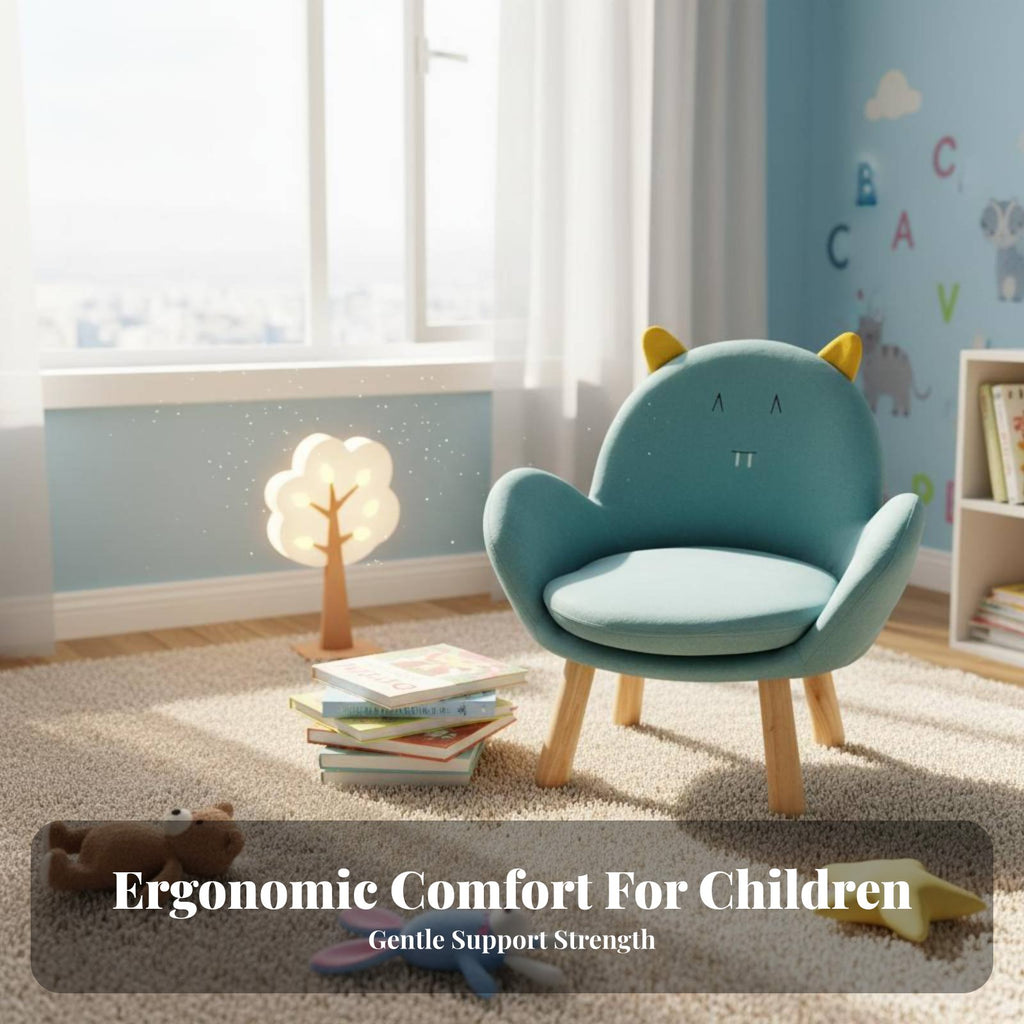 Cartoon supportrest Seat With support Toddler Chair Rounded Edges for Toddlers