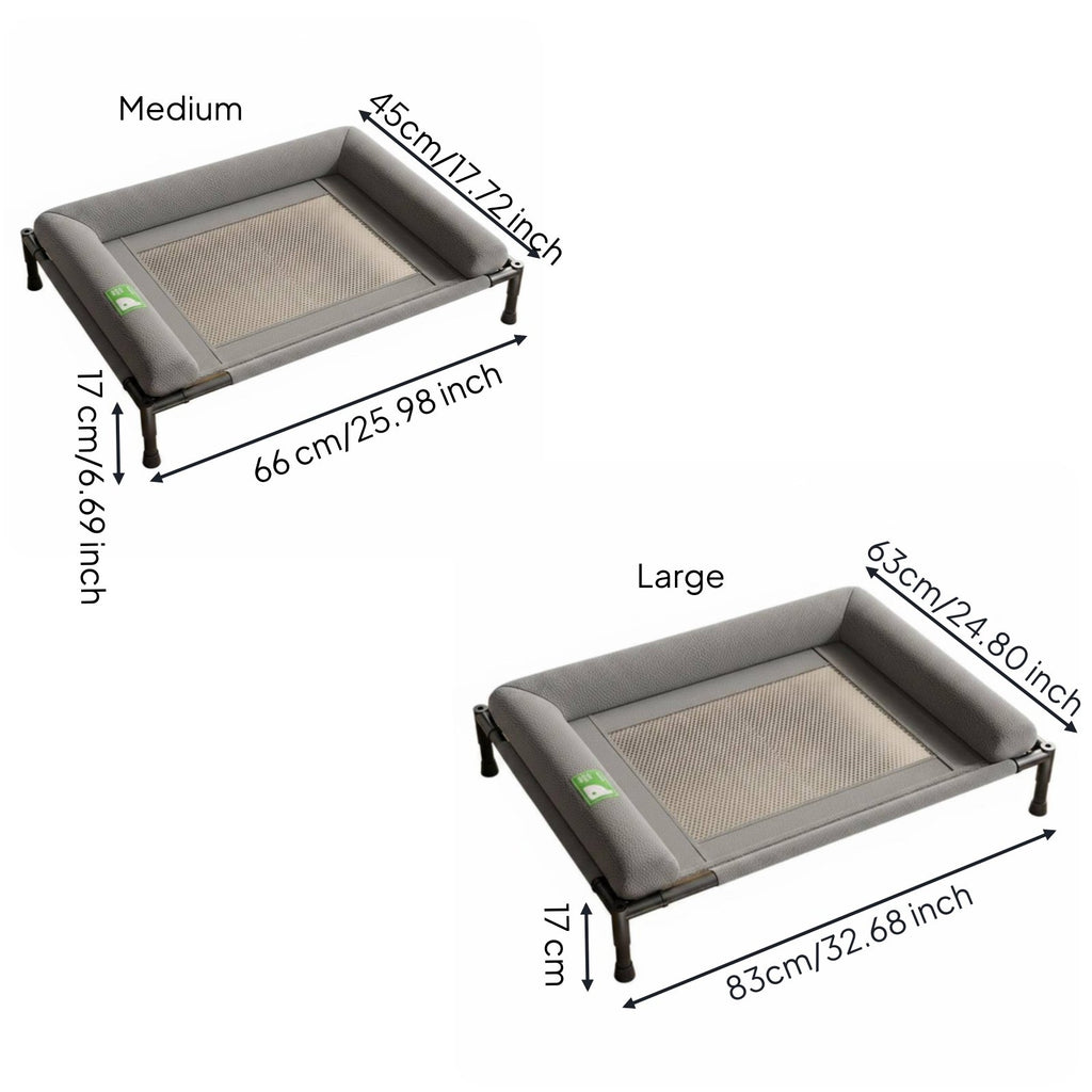 Elevated Dog Bed Easy to Clean Dog Camping Bed Waterproof for Indoor