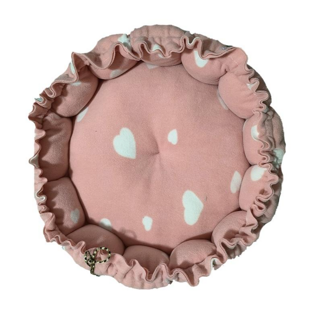 Pumpkin Cat Bed with removable pillow
