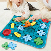 Reasoning Maze Brain Teaser Toy Colorful Marble Maze Board Hand-Eye Coordination