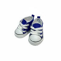 5cm Doll Canvas Shoes Real Shoelaces Miniature Sneakers Realistic Details
