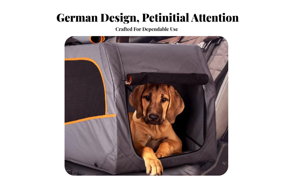 Foldable Fabric Pet Crate Portable Dog Kennel Lightweight for Outdoor, Travelers