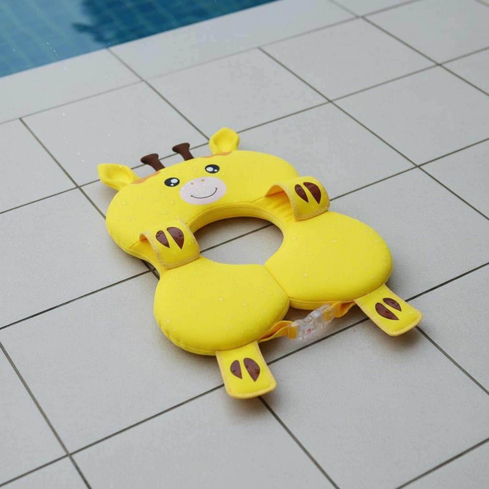 Underarm Swim Collar Adjustable Size Deer Swim Buoy Leg Support for Babies