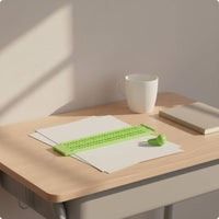 Foldable Braille Board Plastic Braille Slate and Stylus Metal Tip