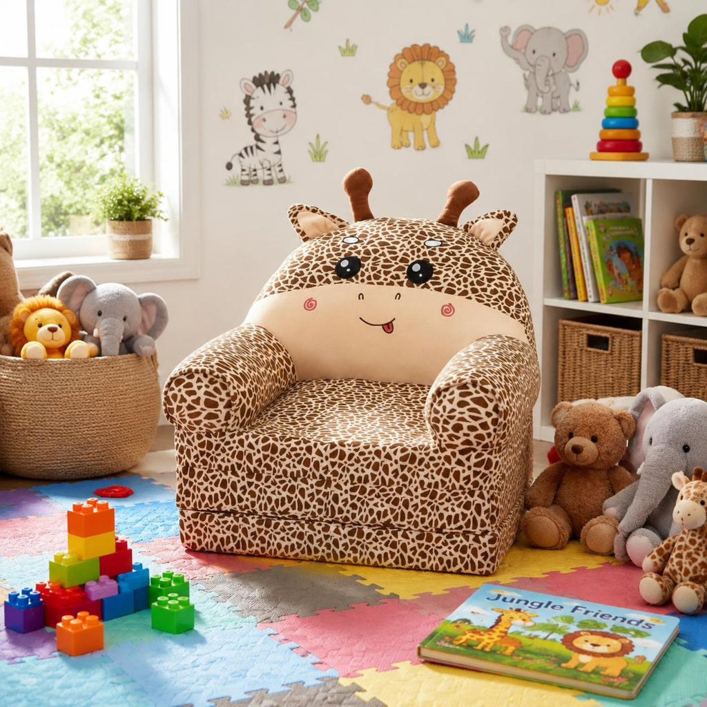 Folding Kids Sofa Rest Friendly Toddler Couch Lightweight for Preschoolers