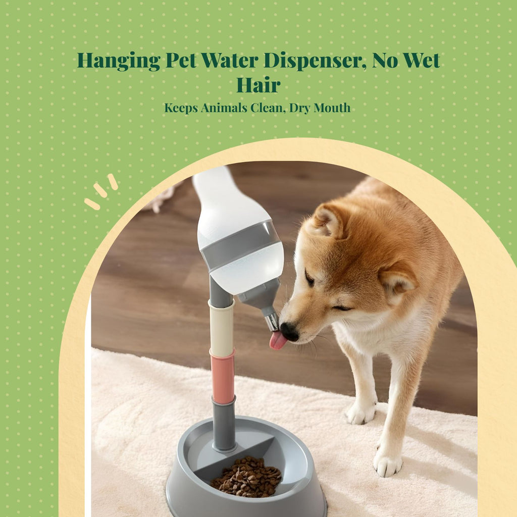 Wall-mounted automatic pet waterer