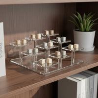 Acrylic Display Stand Transparent Clear Display Shelf Sturdy for Dessert Table
