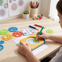 Gear Drawing Template Set Easy to Use Gear Drawing Template Long-Lasting