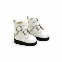 BJD Doll Boots Edgy Design 1/6 Scale Doll Boots Buckle Accent
