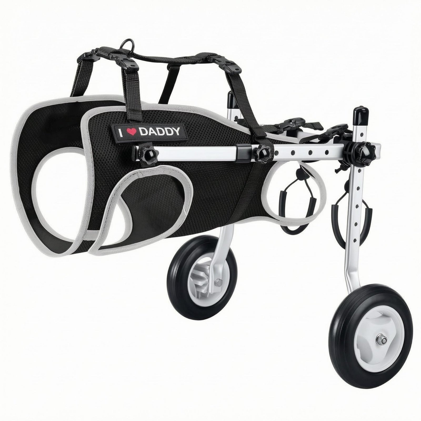 Adjustable Dog Wheelchair Aluminum Alloy Mobility Chair Rehabilitation