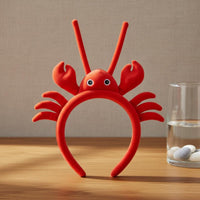 Crustacean Headband Cute Soft Toy Crustacean Hair Band Funny for Stage