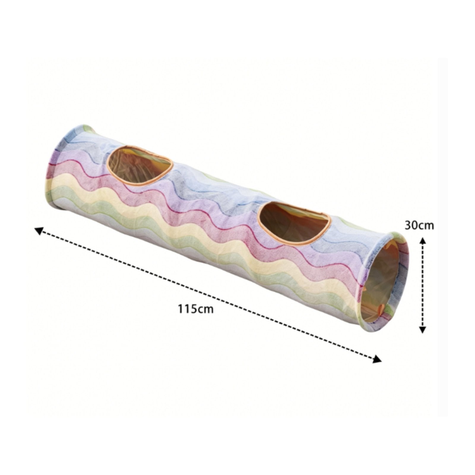 Kitten Tunnel Nest Multi-Functional Kitten Cave Bed Long-Lasting for Indoor