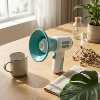 Handheld Toy Megaphone Recording Grip Megaphone Lightweight for Children