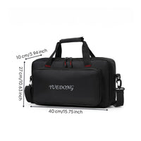 Effects Pedal Bag Accessory Pocket Guitar Pedal Carry Bag Nylon Exterior Padded Gear Carrier for Gig, Rehearsal