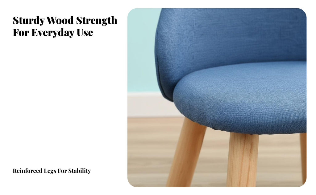 Upholstered Toddler Chair Lightweight children's Seat Portable for Living Room