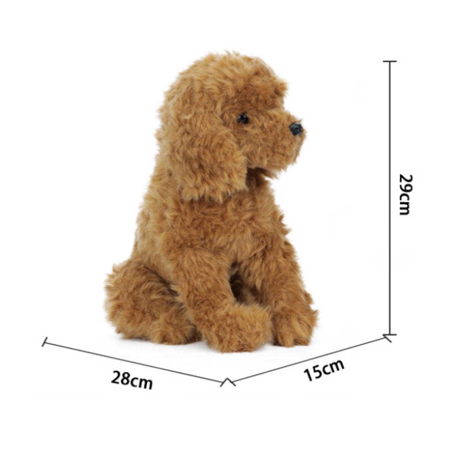 Teddy Dog Soft Toy Bedtime Companion Soft Toy Puppy Cuddly for Children