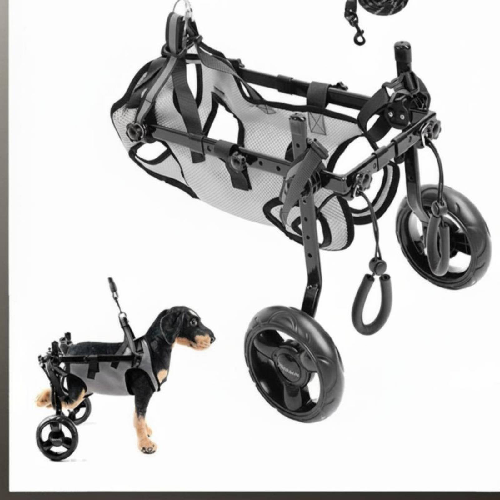 Disabled Pet Wheelchair Lightweight Recovery Dog Chair Long-Lasting