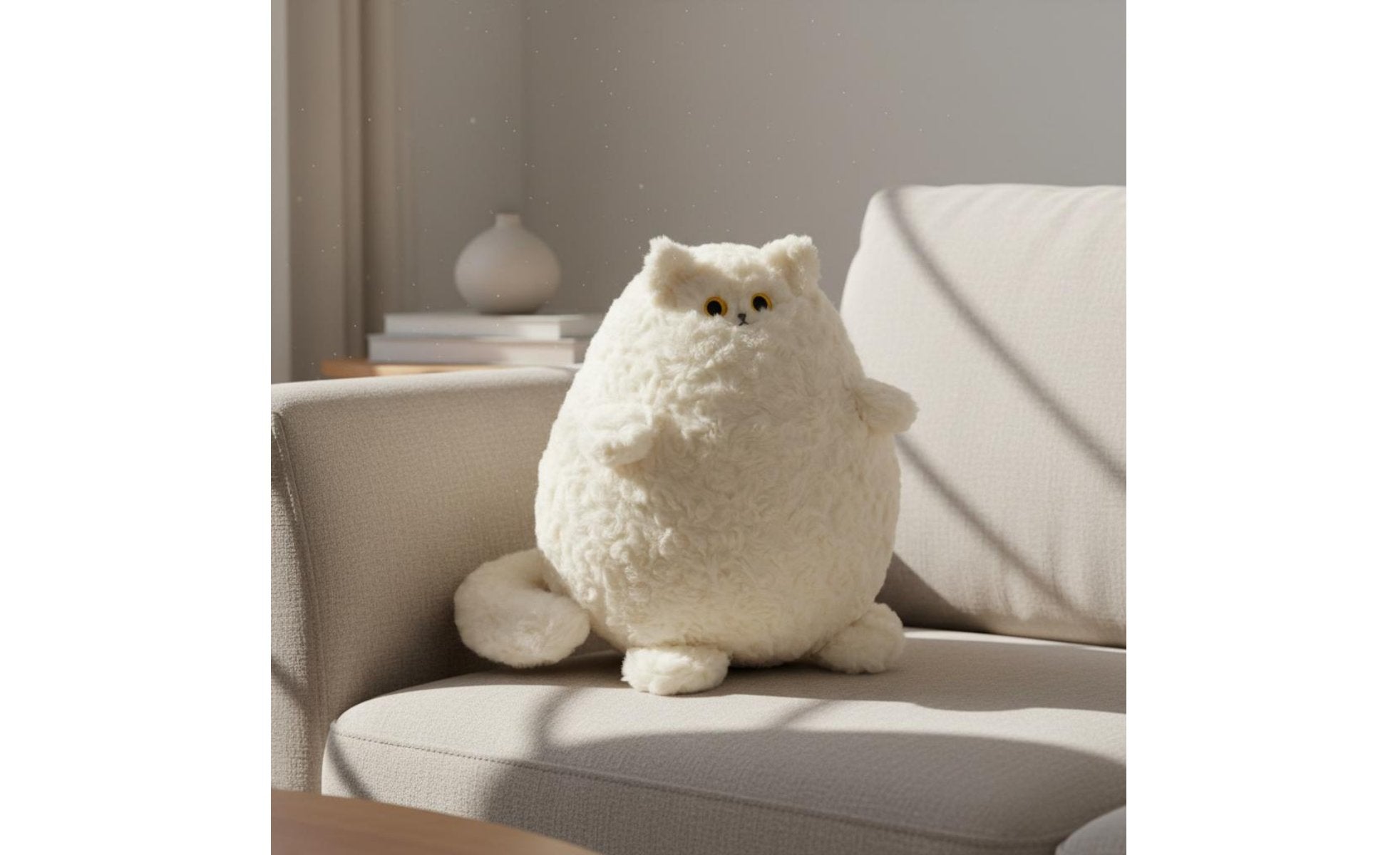 Kitten Fluffy Pillow Kawaii Home Decor Squishy for Tatami
