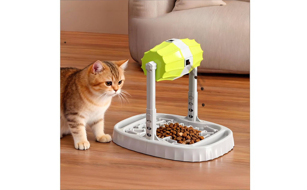 Rolling Slow Feeder Reduces Bloating Anti Gulping Dog Bowl Easy to Clean
