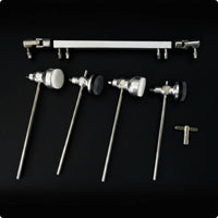 Bass Drum Beater Set Universal Fit Double Bass Pedal Linkage Even Finish