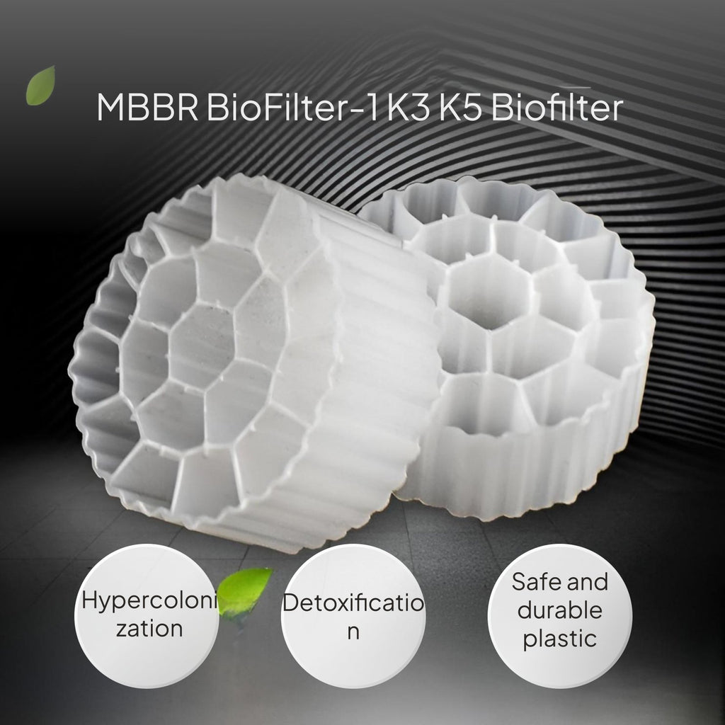 MBBR Biofilter Media High Surface Area MBBR Media Promotes Biofilm Growth Fluidized Bed Filler for Aquaculturists, Aquarium Hobbyists, Aquaculture