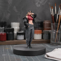 Miniature Scene People Figurine Realistic Details Small-Scale Decor