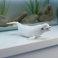 Marine Mammal Figurine Naturalistic Marine Mammal Model Collectible Animal Statue for Classroom